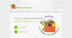 Desktop Screenshot of cestaecologicanavarra.com